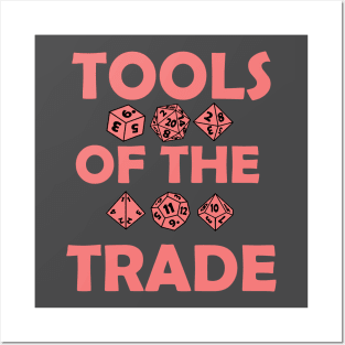 Tools of the Trade - red Posters and Art